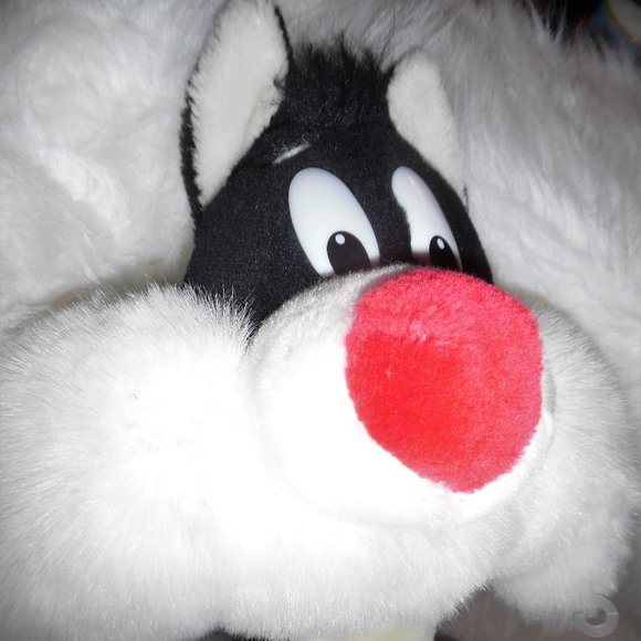 Vintage 90's Sylvester the Cat Plush Toy